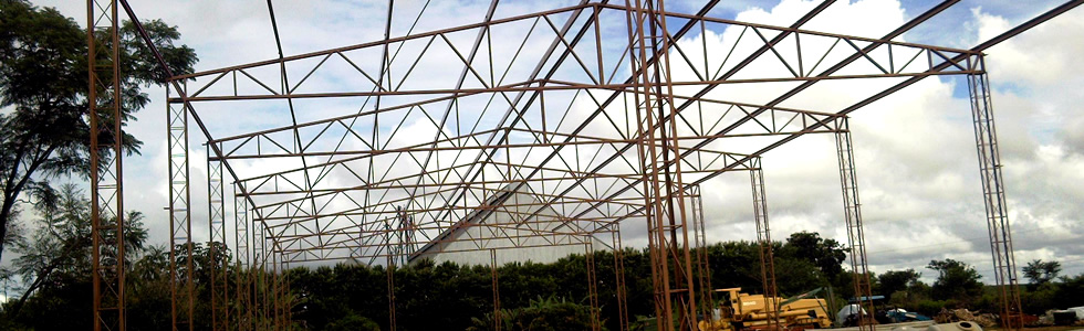 Sementes Terra Nova - Obra Cobertura de Armazém - Ibiá - MG